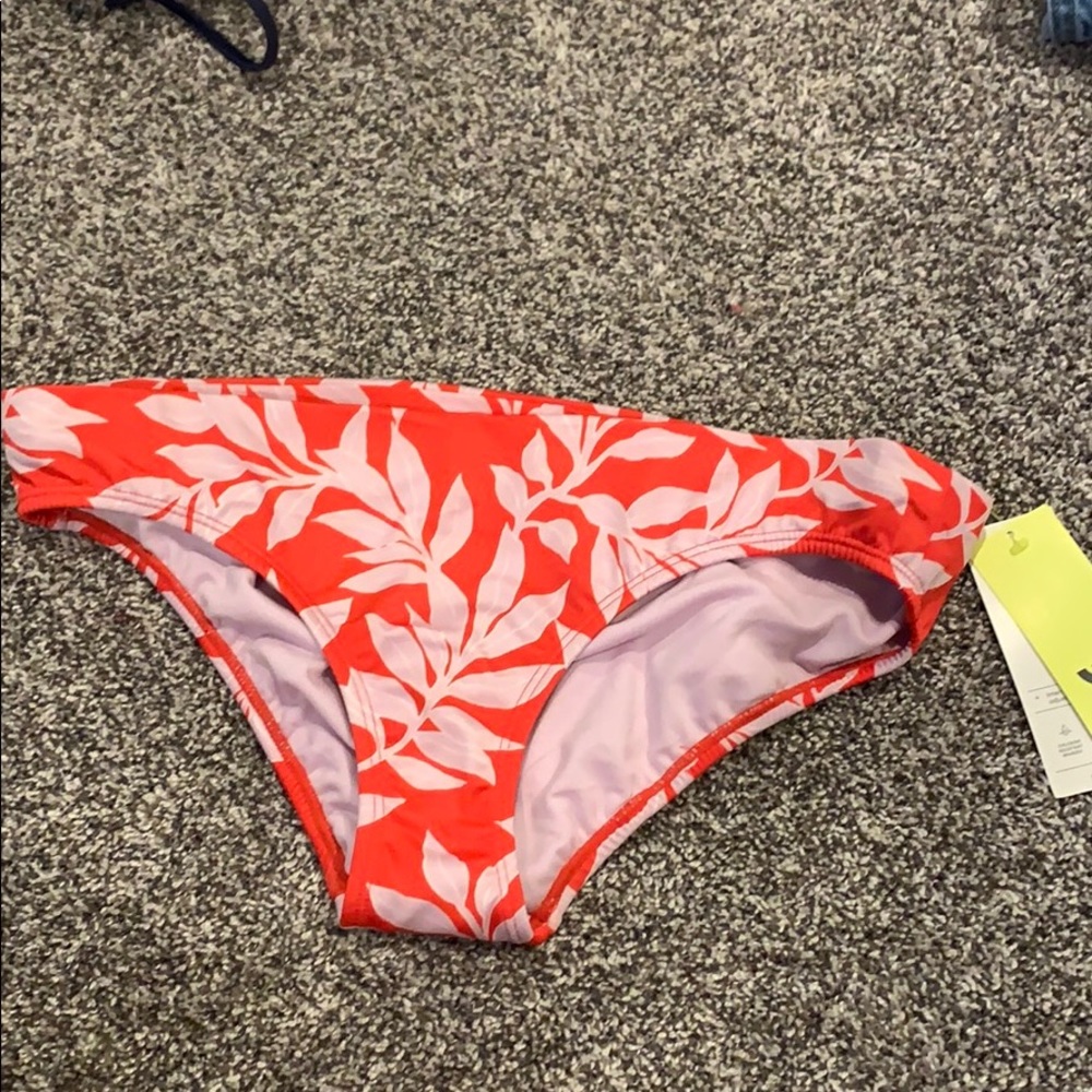 red bikini bottoms